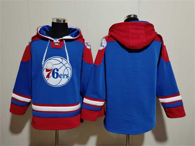 Men's Philadelphia 76ers Blank Royal Red Lace-Up Pullover Hoodie,We sell and wholesale Men's Philadelphia 76ers Blank Royal Red Lace-Up Pullover Hoodie on line form chian!